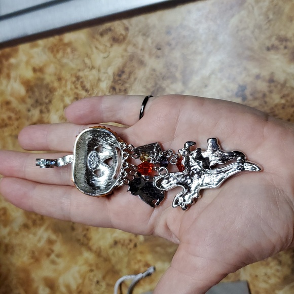 Kirks Folly Enchanted Collection Pumpkin Pendant - Picture 7 of 9